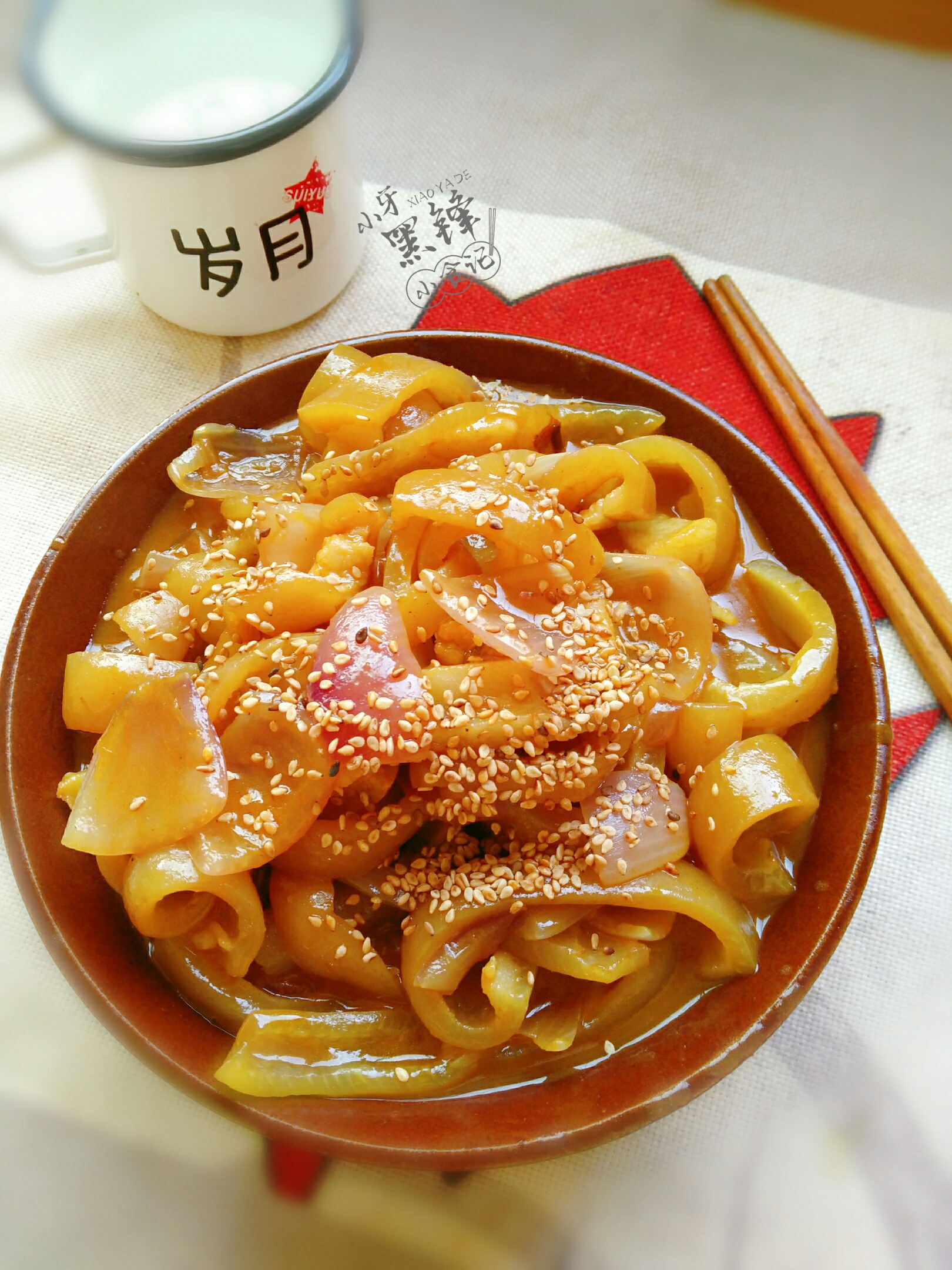 [小牙de黑锋小食记]黑暗料理日记11.5--今日不上班!咖喱猪皮 nga玩家