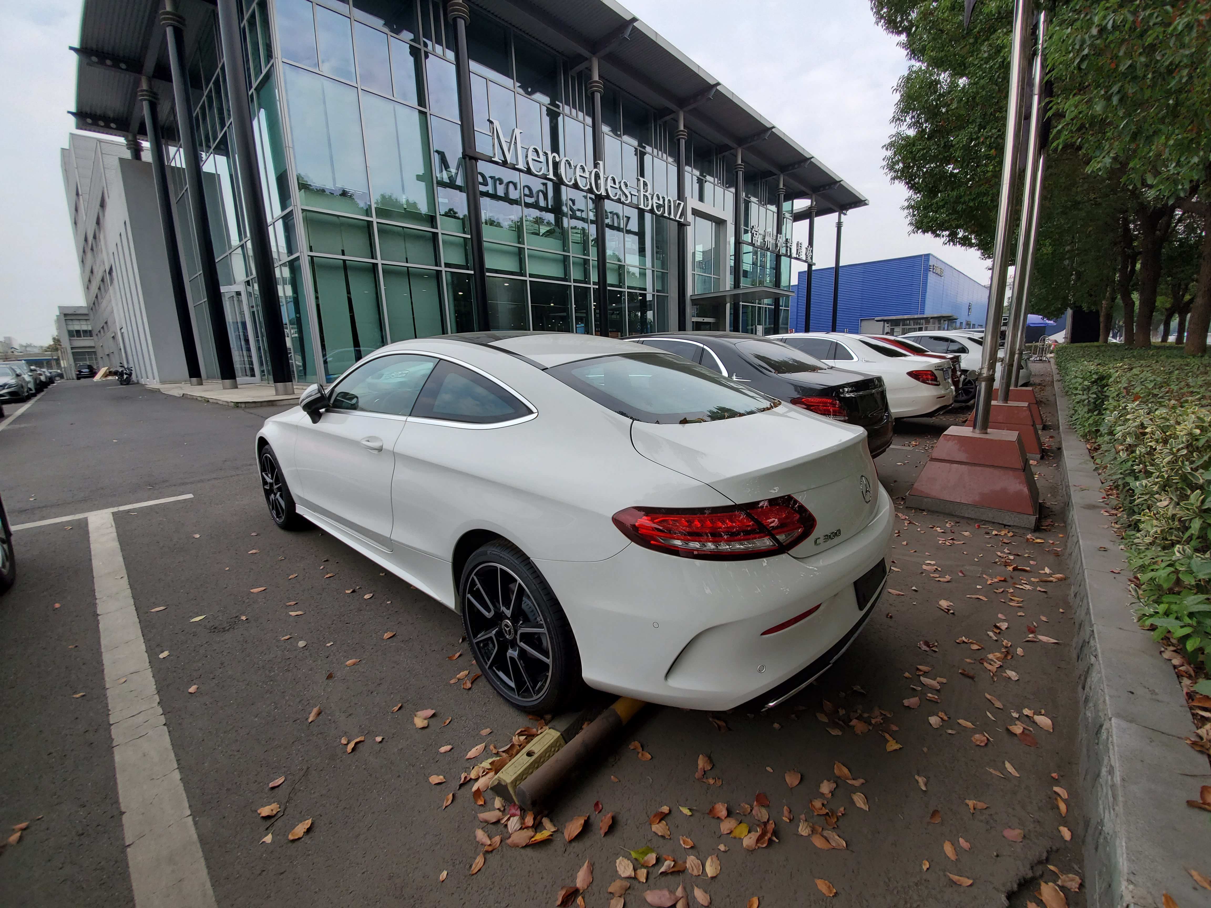 奔驰c300coupe提车