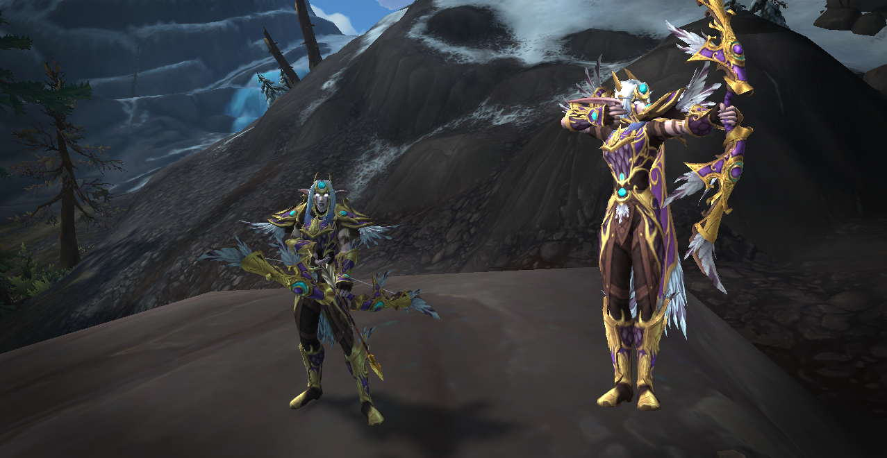 暗夜黑海岸猎人套装