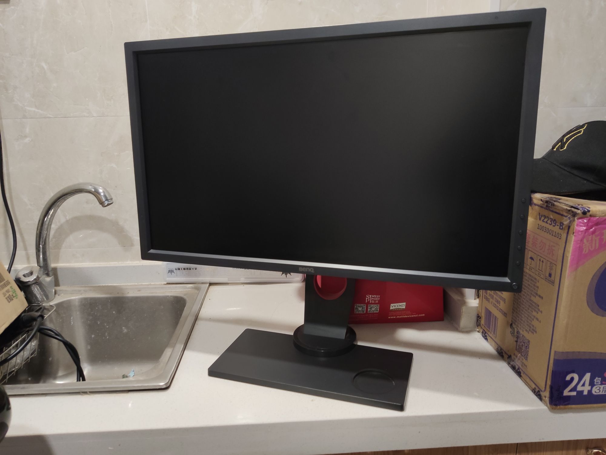 电脑硬件出自用明基卓威显示器xl2430已出