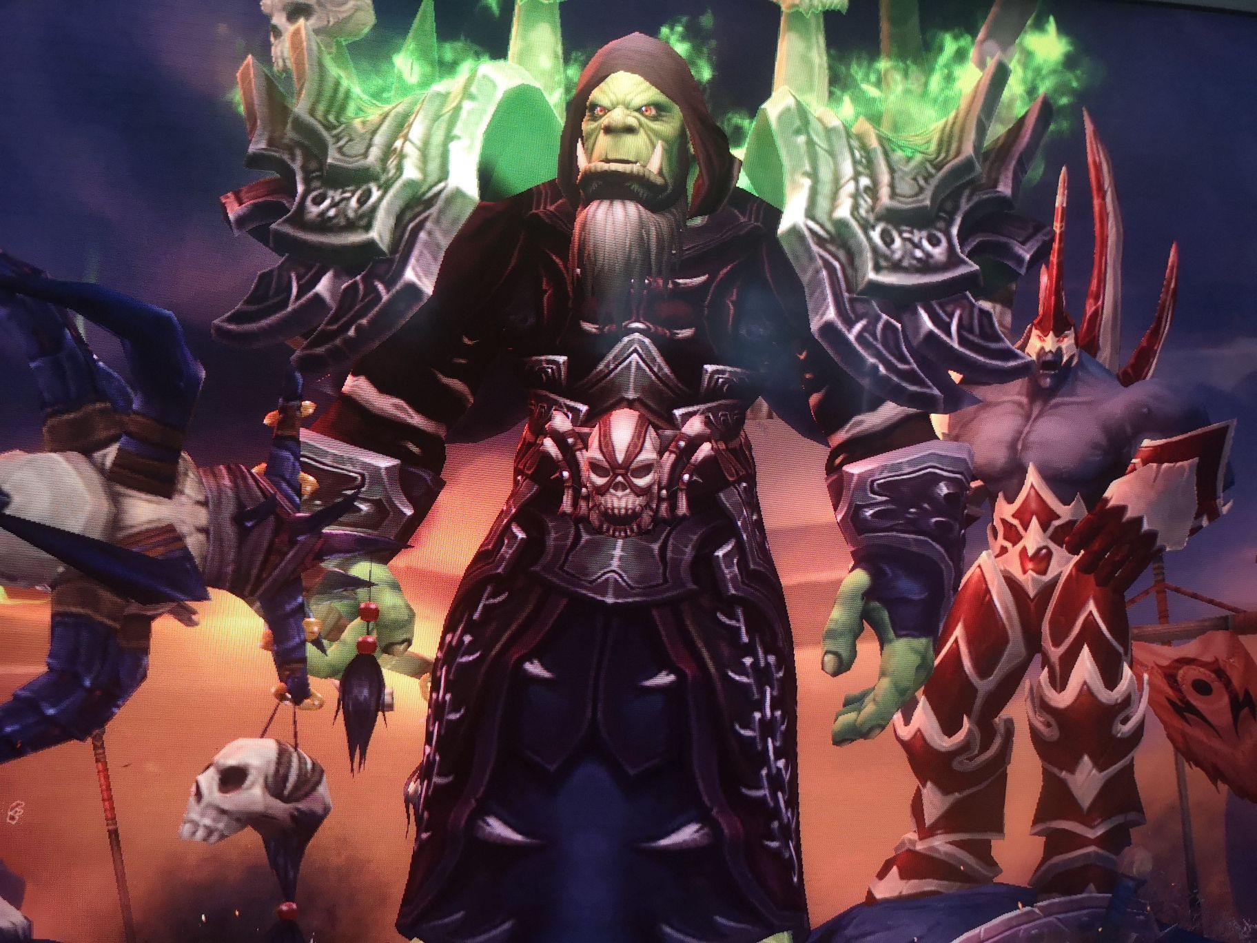 兽人术士幻化古尔丹