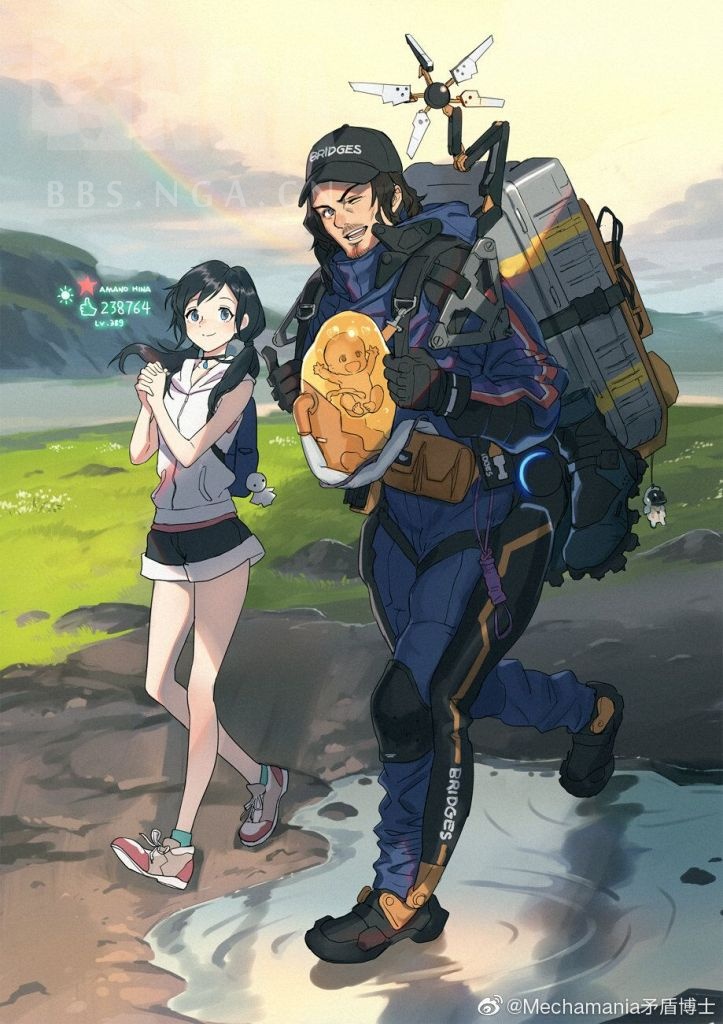 《死亡搁浅》沙雕图征集 快把你收集或diy的趣图分享出来吧