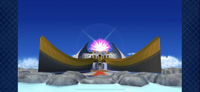 求助]水尼禄宝具动画bug 黄金剧场的天空上有很明显数条的白色光条