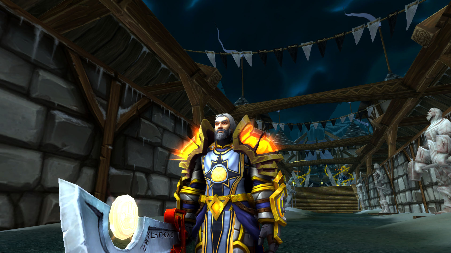 人类圣骑士板甲幻化:提里·奥弗丁