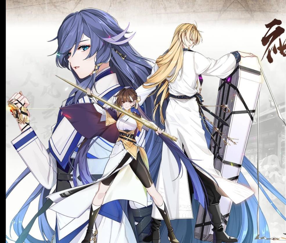 失智氵仔细看看折剑录封面李素裳和奥托这个身高差