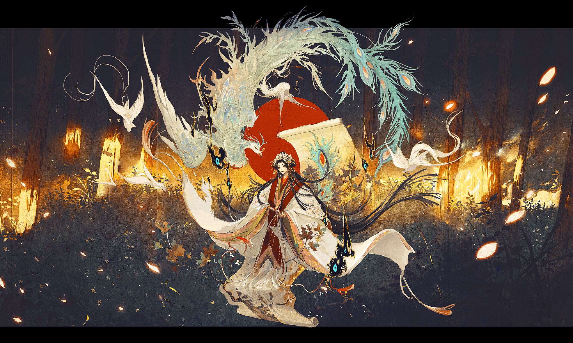 离城太太的花鸟卷典藏皮