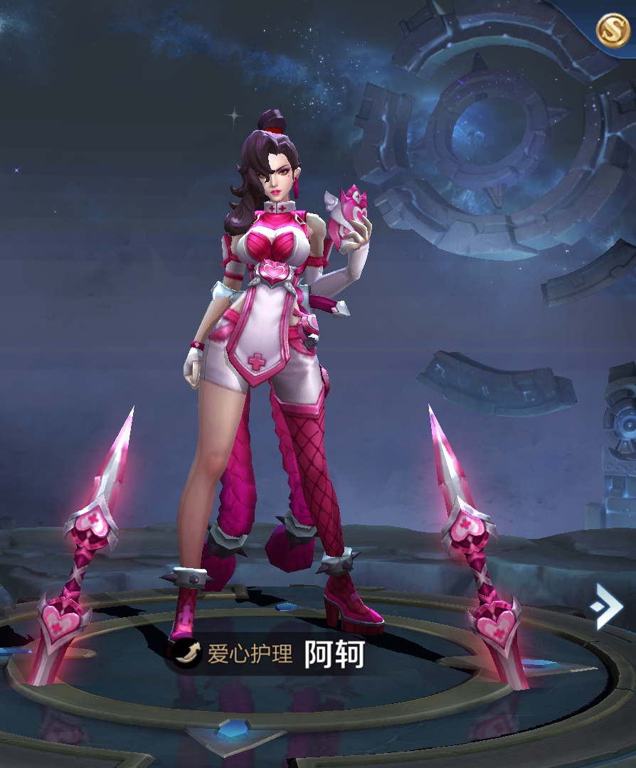 破事氵闲来无事看看两个游戏里的护士皮肤