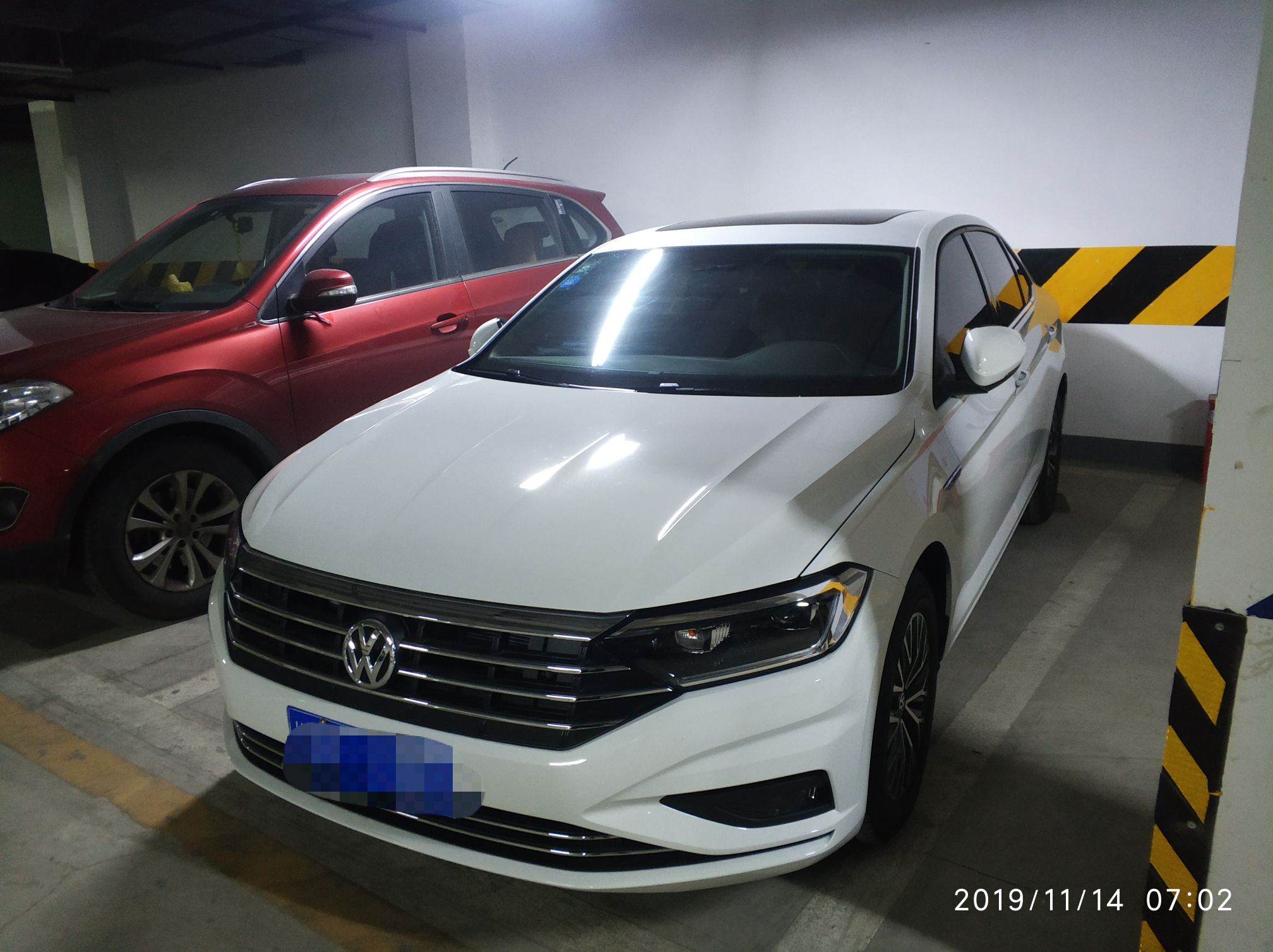 [提车作业]19款速腾1.4t