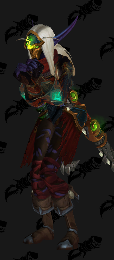 [只爱幻化28]夜之子盗贼幻化,碎布 红围巾,面具下一定是个萌妹子