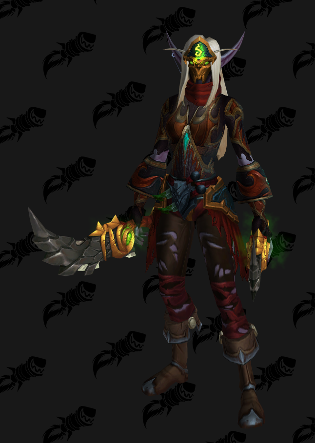 [只爱幻化28]夜之子盗贼幻化,碎布 红围巾,面具下一定是个萌妹子