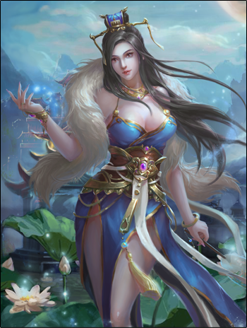 大佬们,有三国杀甄宓踏水仙子的电脑高清壁纸吗?