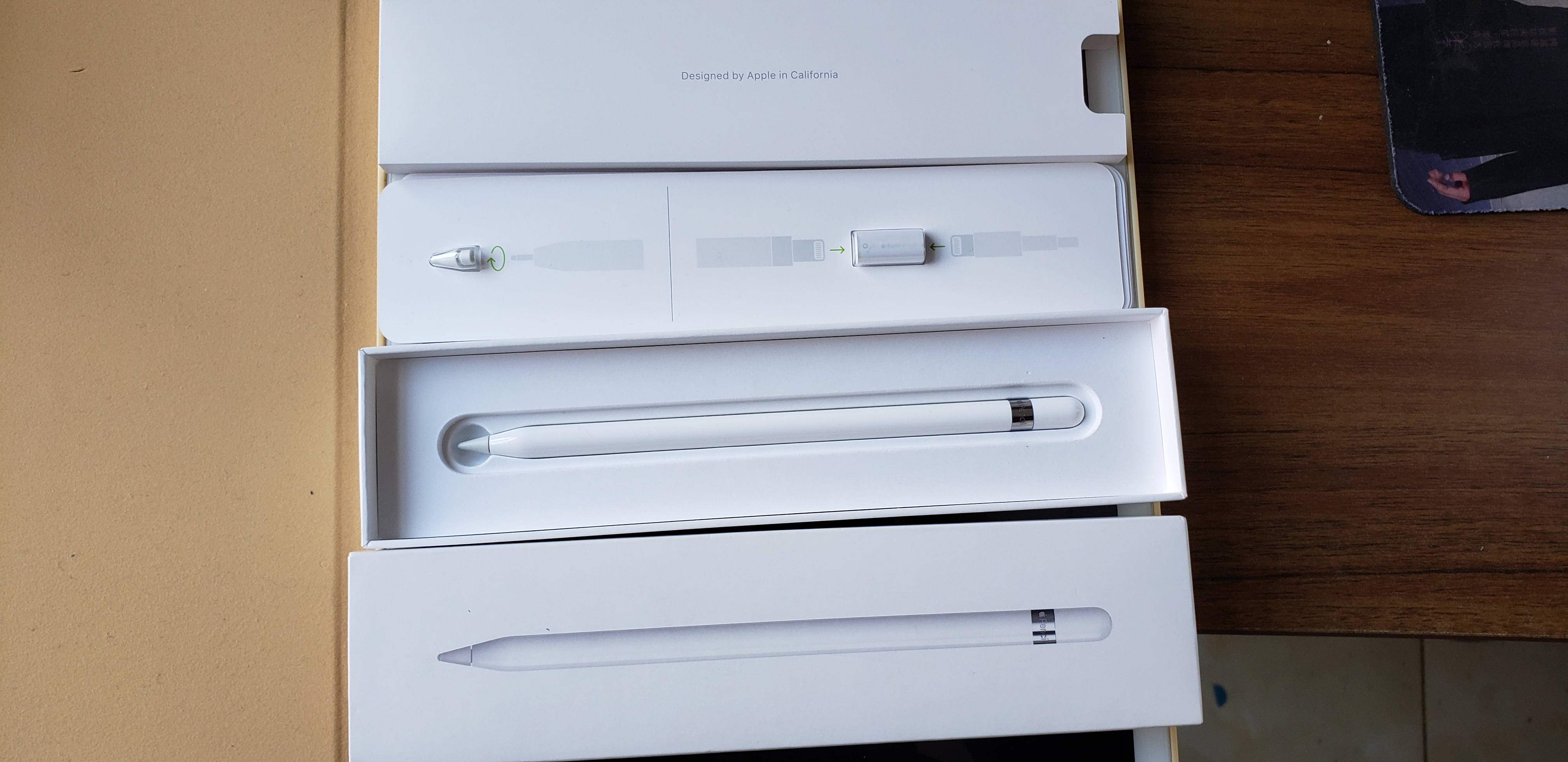 手机平板一代苹果applepencil手写笔一支过保已卖