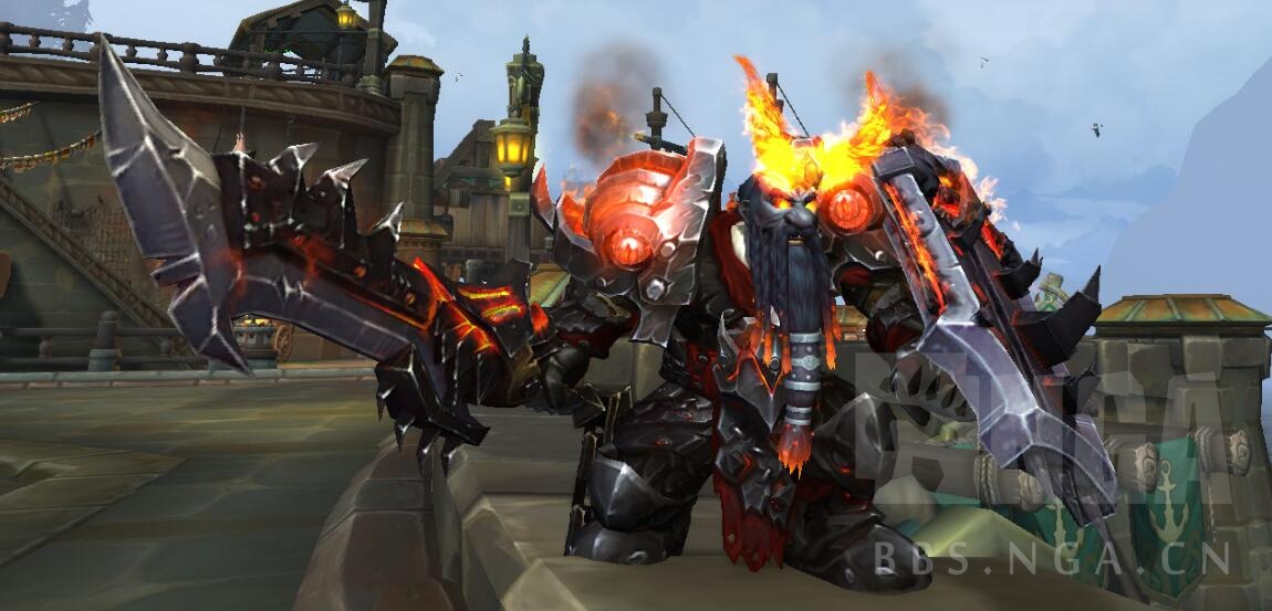 这才是帅呆了的黑铁矮人矮人幻化