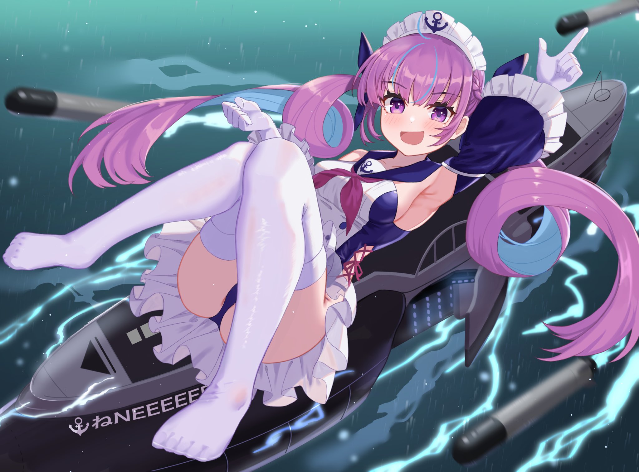 [谢谢茄子] 潜艇妹抖凑阿库娅碧蓝航线同人图搬运(近期持续更新) nga