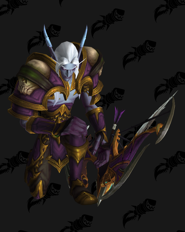 只爱幻化38男夜之子猎人紫金色精灵王子夜之子的华丽帅