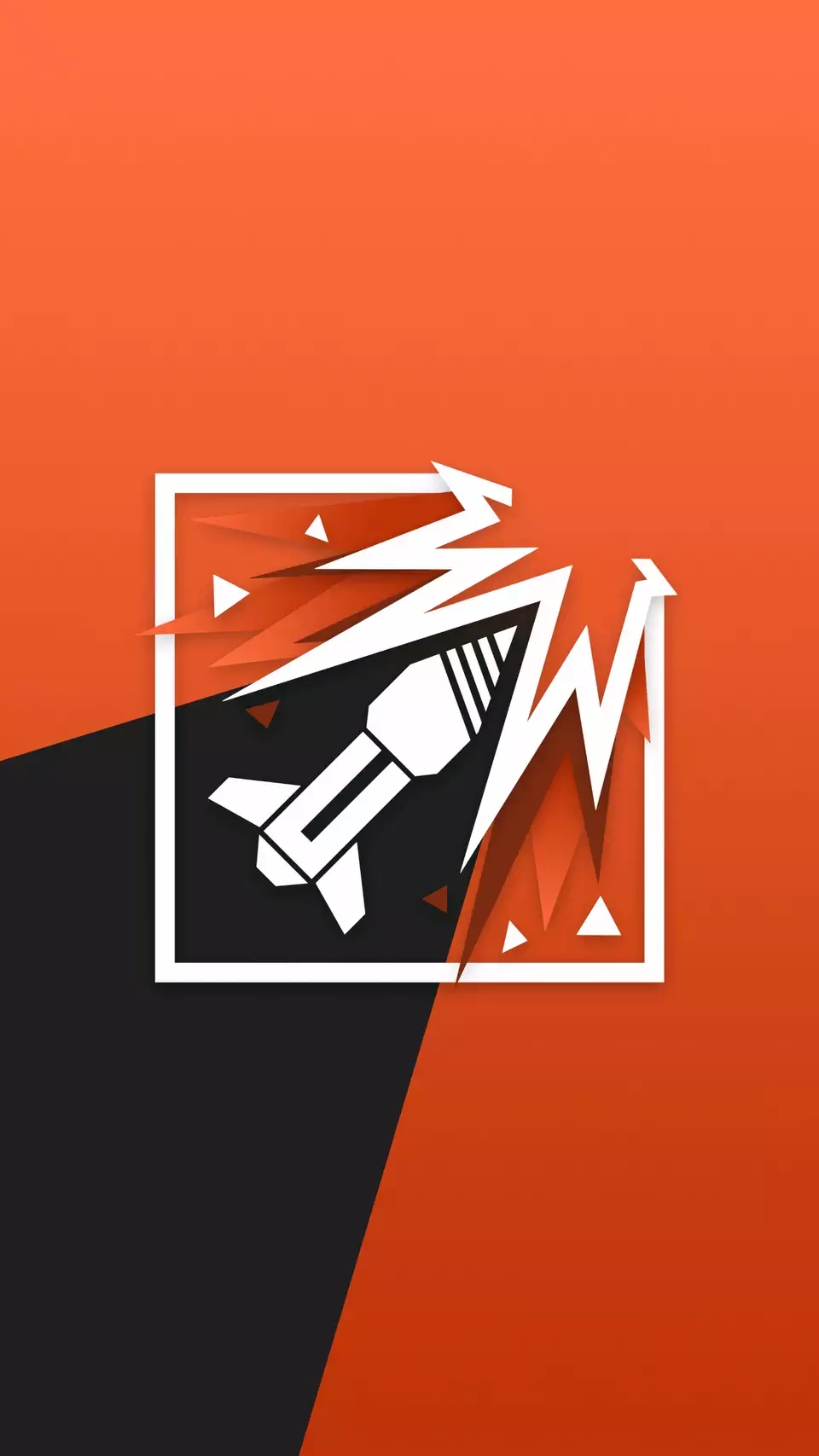 游戏综合讨论 游戏专版/合集 彩虹六号 这个干员图标风格的壁纸老哥们