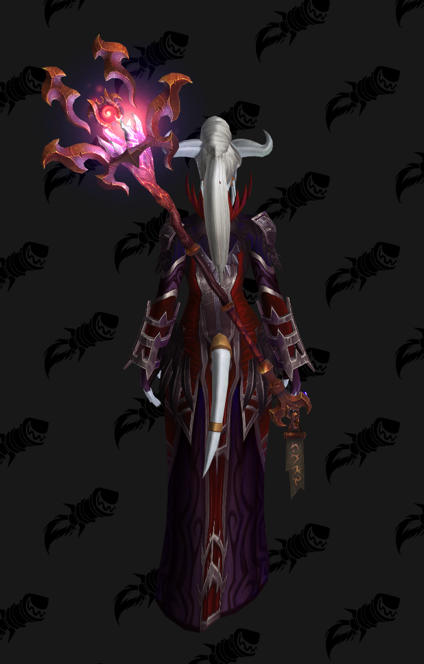 只爱幻化41女德莱尼布甲幻化高贵美丽又恐怖莉莉丝神降