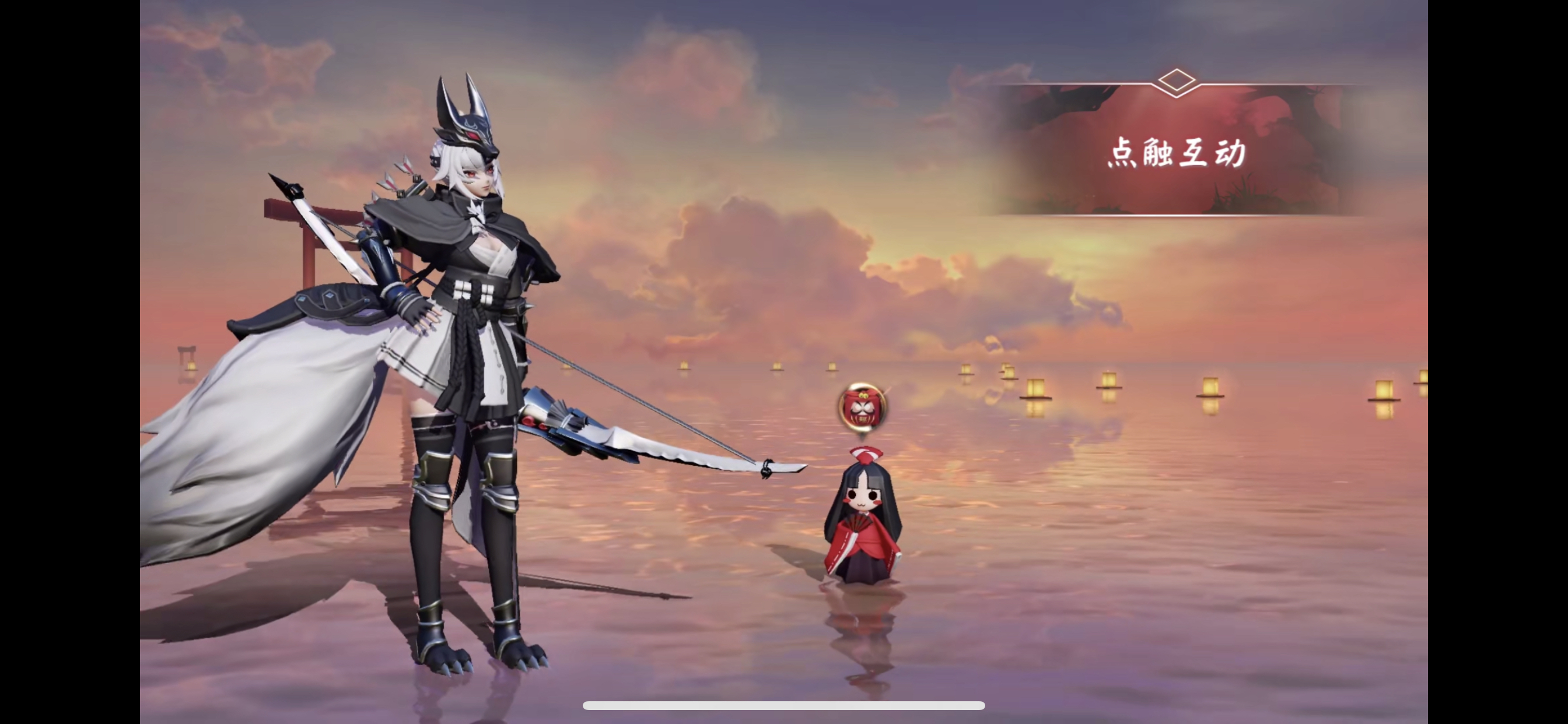 搬运白狼皮肤血影夜之矢预览