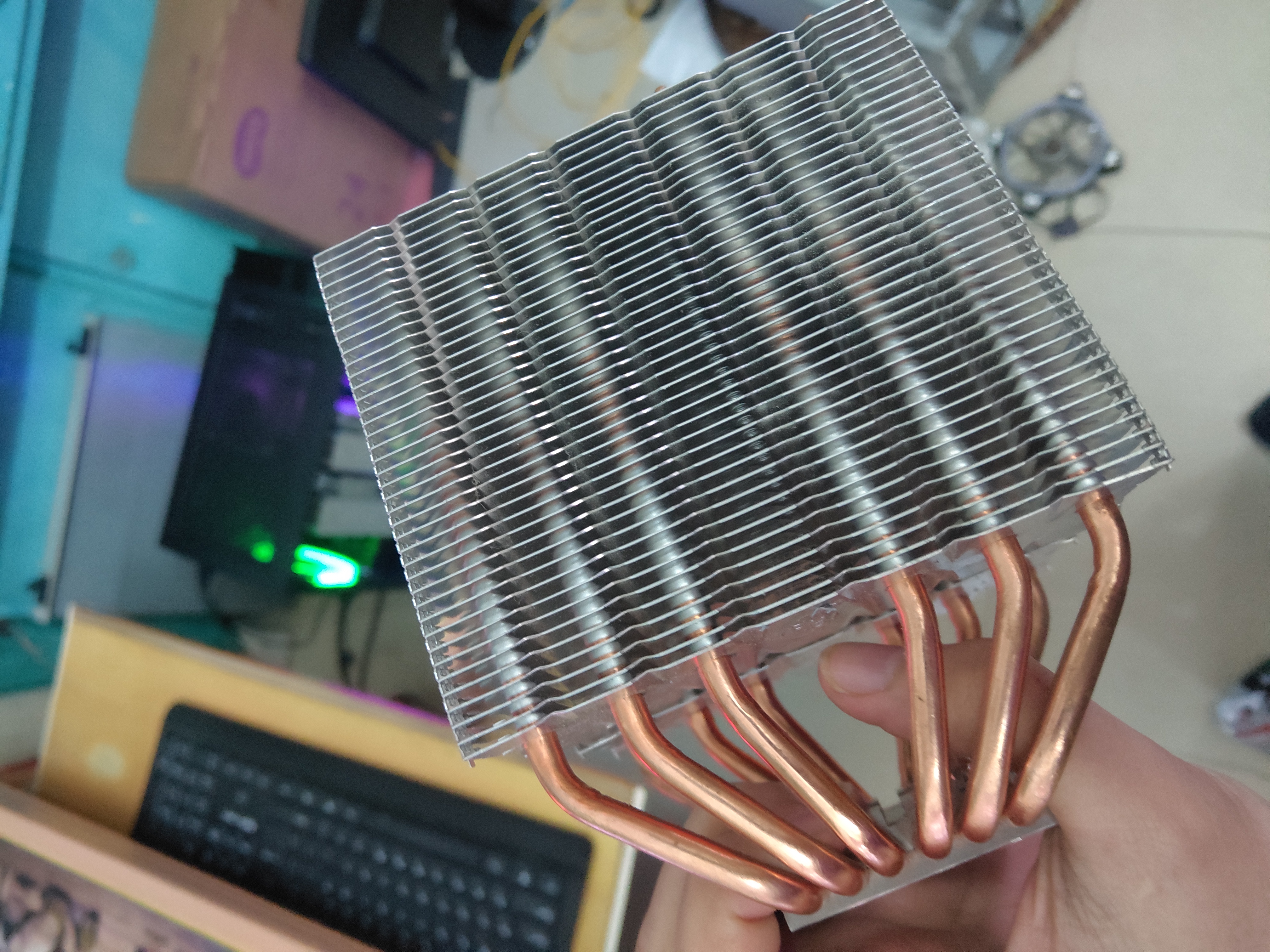 自己测了下fs140和旧大霜塔