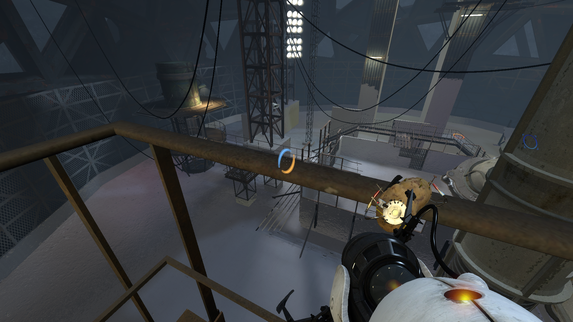 剧透注意说来惭愧最近刚打通传送门2最后竟然超喜欢1里讨厌的glados