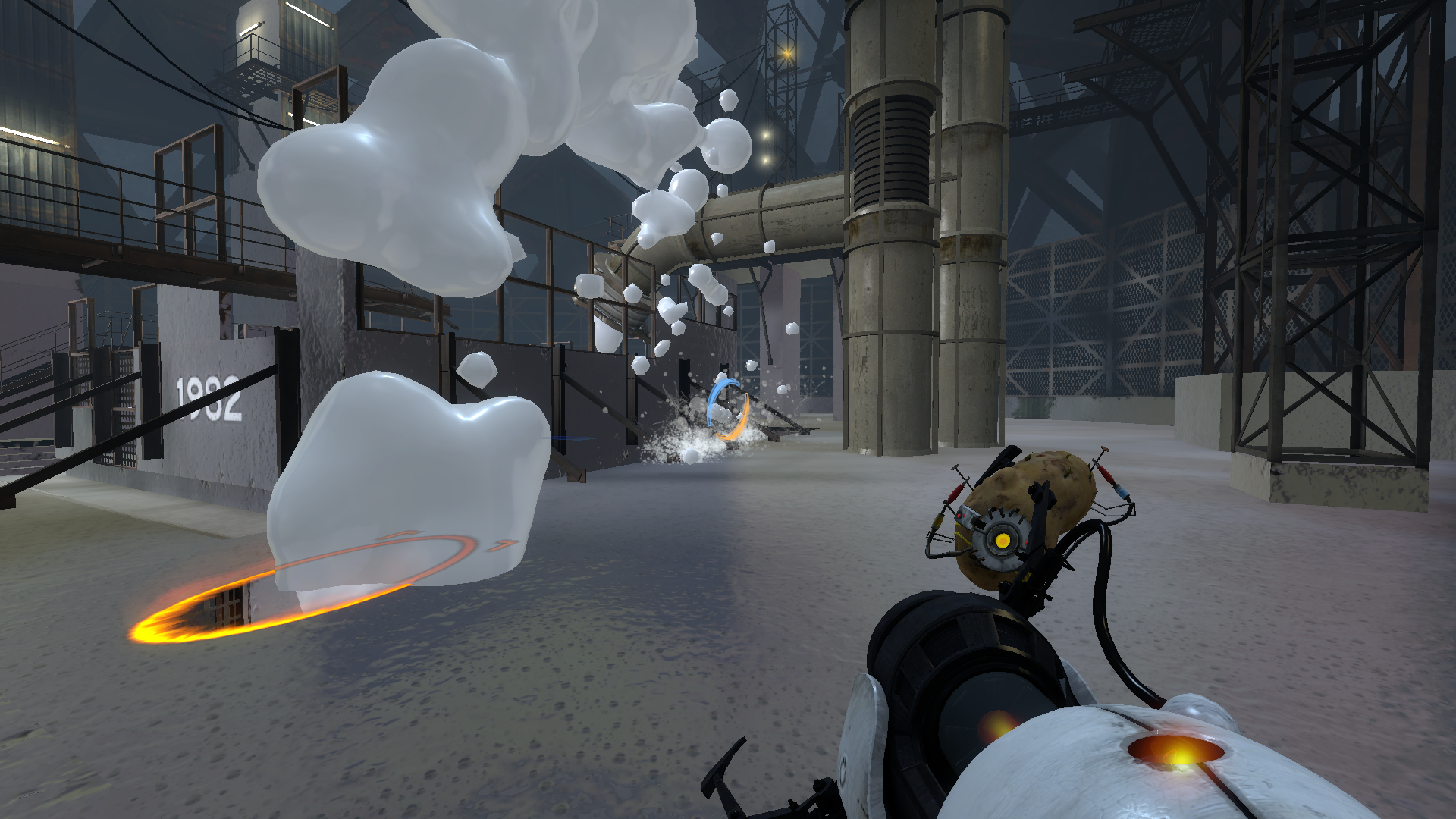 剧透注意说来惭愧最近刚打通传送门2最后竟然超喜欢1里讨厌的glados