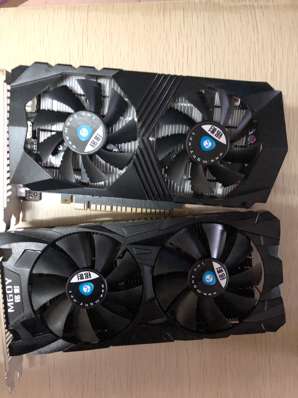 [电脑硬件]出两张显卡 gtx1050 3g和rx560 4g 都是铭影的