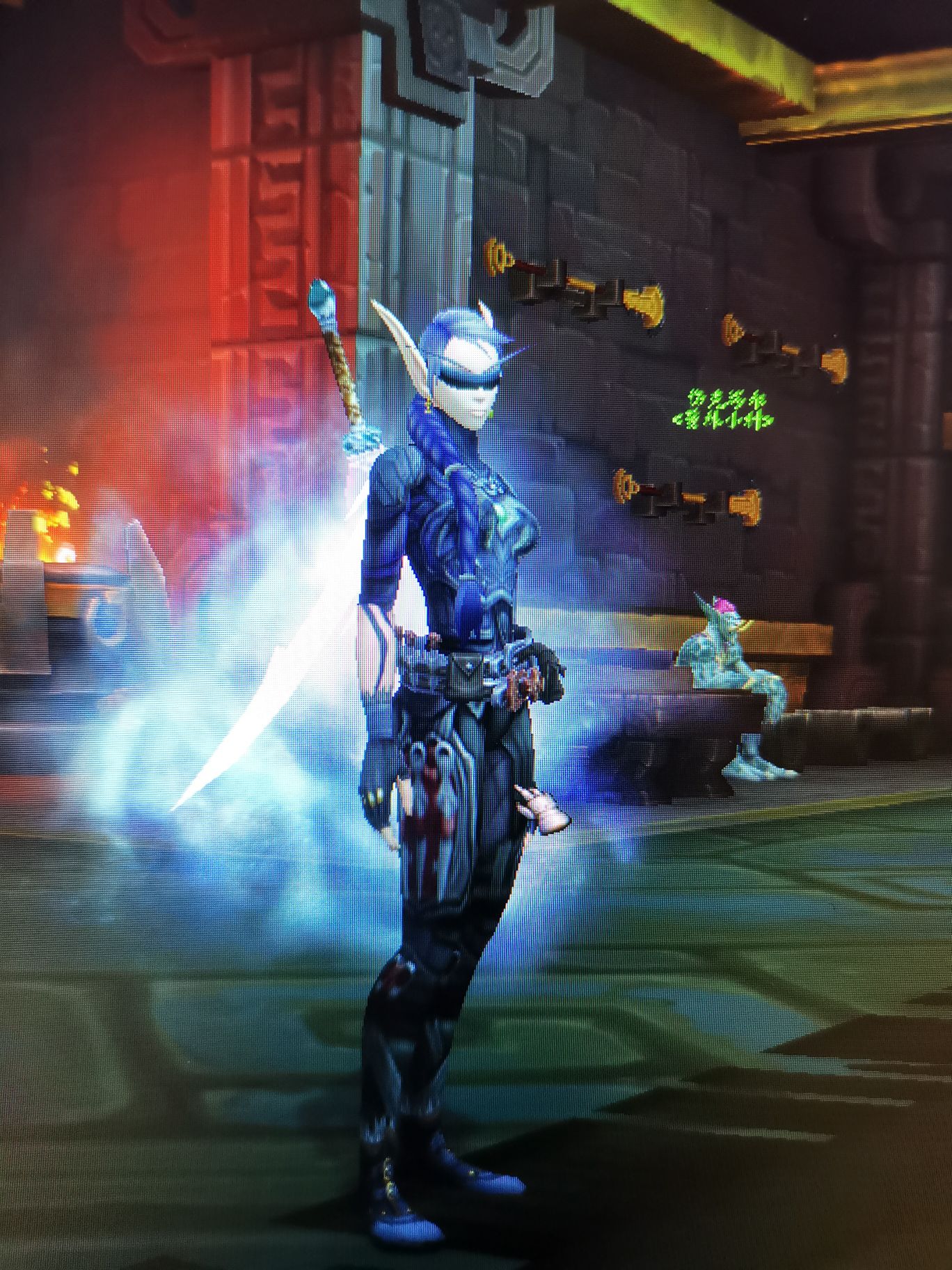 女性恶魔猎手冷酷杀手装劳拉