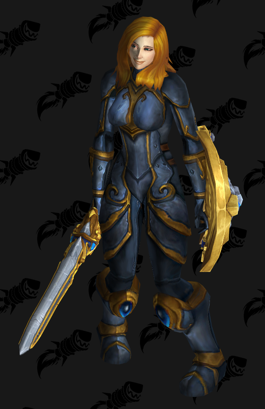 只爱幻化47女人类板甲幻化某个摘下头盔的性感联盟卫兵姐姐