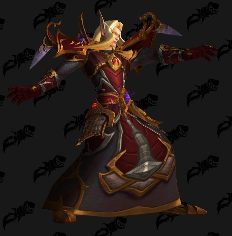 只爱幻化48男血精灵布甲幻化被暴雪草草消费的war3元老角色