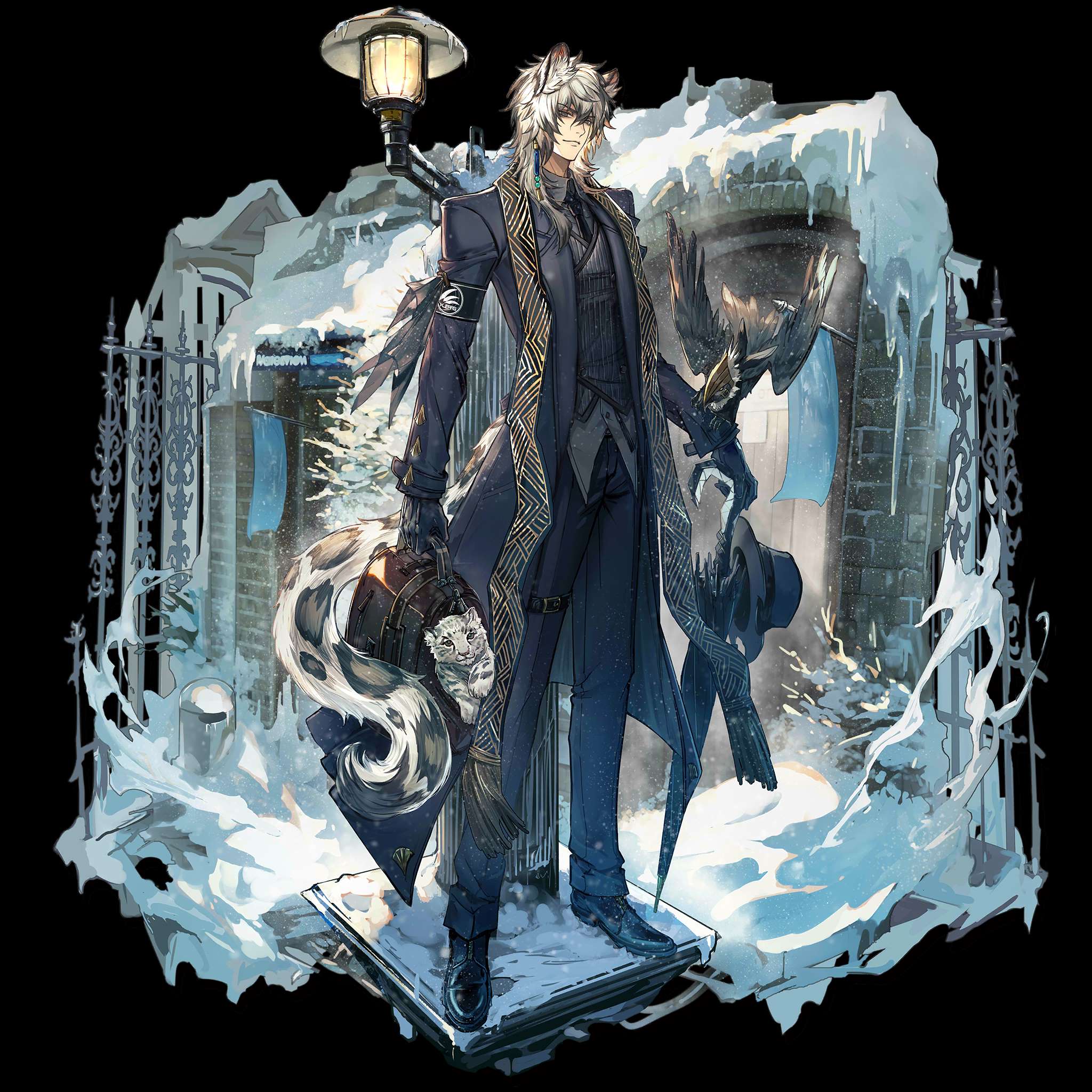 明日方舟-罗德岛驻艾泽拉斯大使馆 其他解包我来发下新皮肤高清立绘好