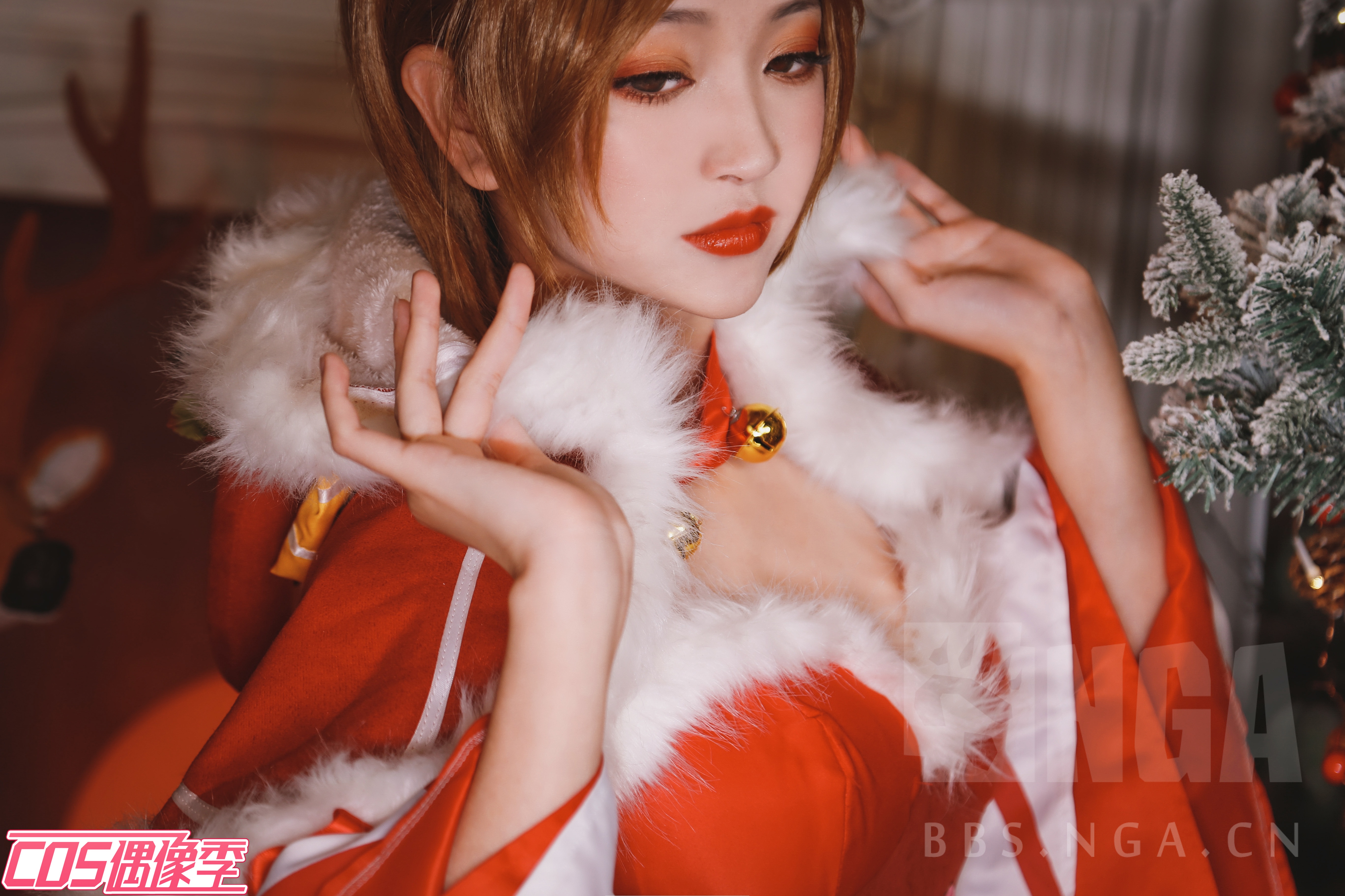 cos偶像季今夜我就是你的圣诞礼物貂蝉