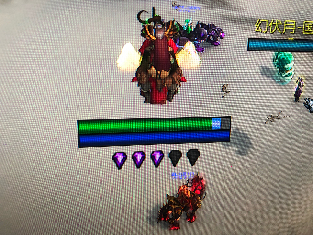 用的大脚插件角色人物下面的血条面板怎么调出来