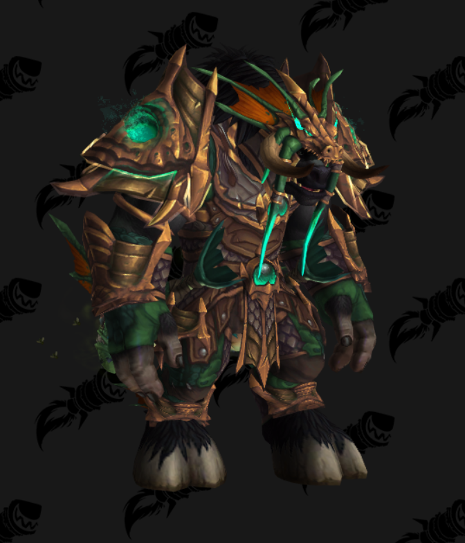 只爱幻化57牛头人萨满幻化娜迦大鱼人