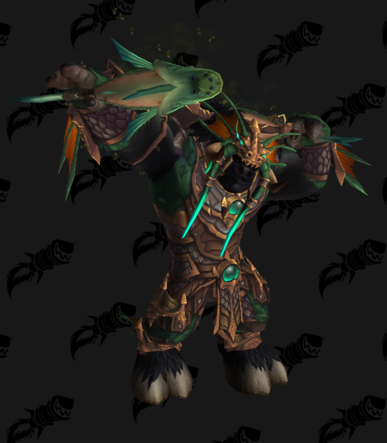 只爱幻化57牛头人萨满幻化娜迦大鱼人