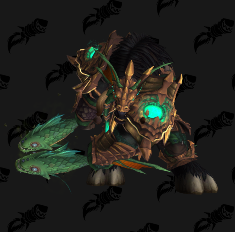 只爱幻化57牛头人萨满幻化娜迦大鱼人