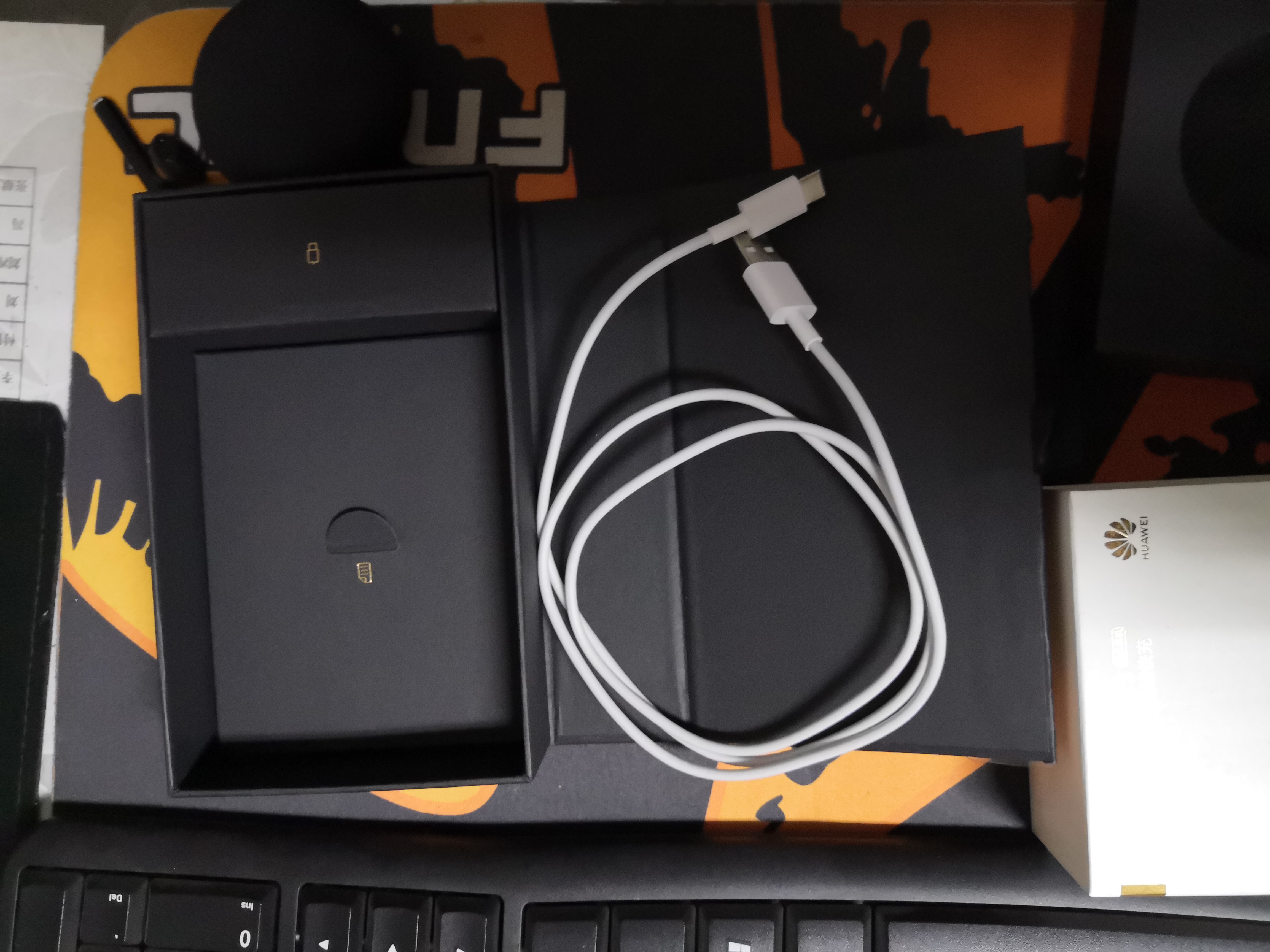 耳机音响华为freebuds3黑色单耳充电仓