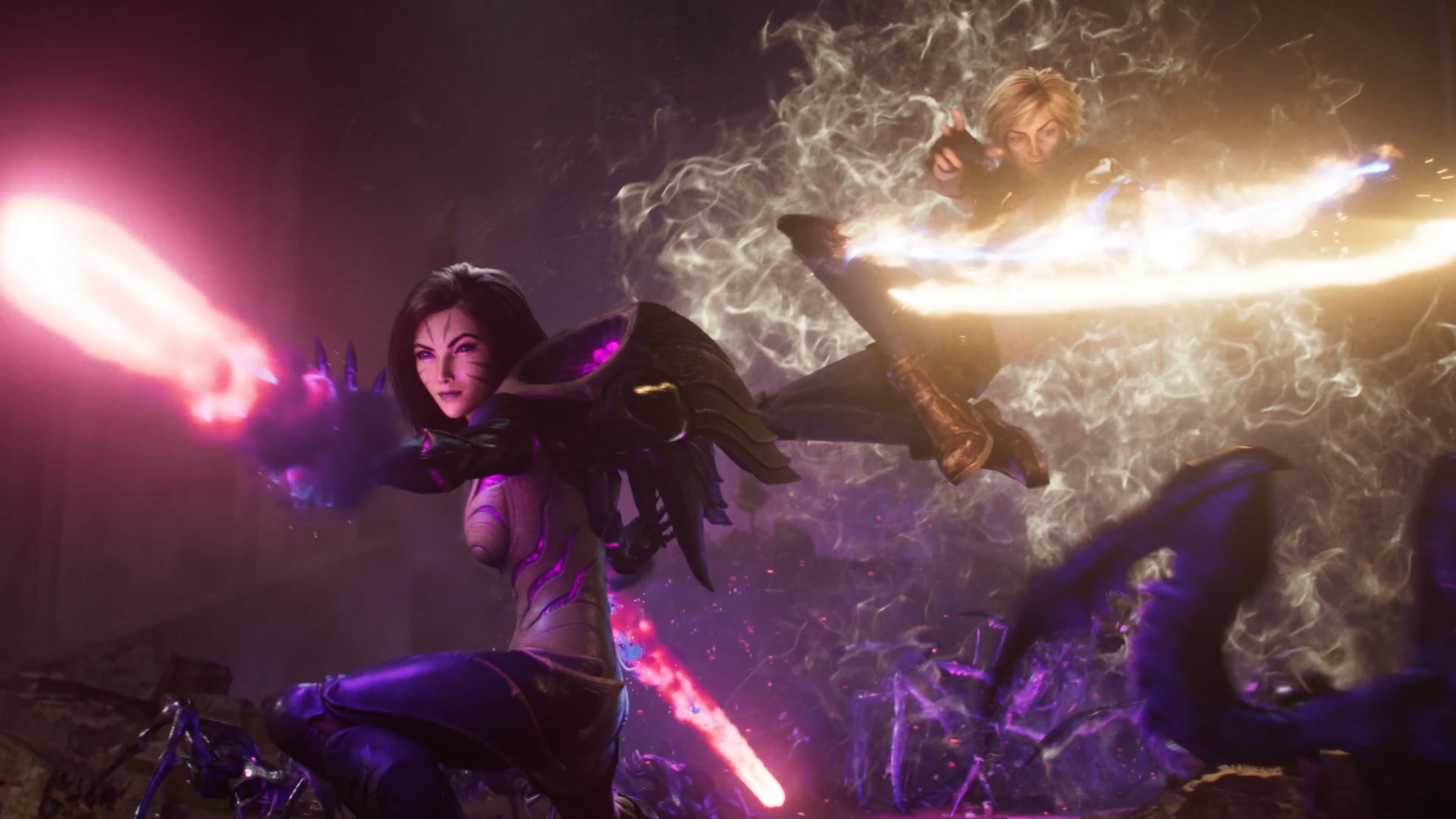 [游戏本体] 2020英雄联盟cg《战士》《 warrior》原生4k截图分享