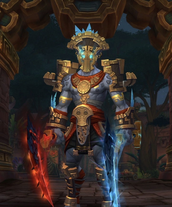 求一套赞达拉巨魔的板甲幻化有没有大佬发下效果图和出处