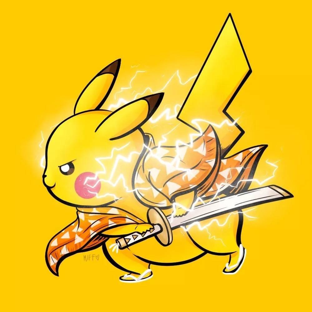 求张图善逸皮卡丘的图啊各位