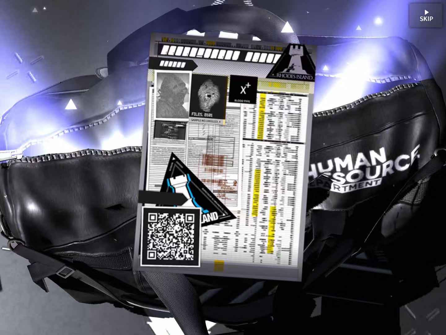 明日方舟-罗德岛驻艾泽拉斯大使馆 我应该不是第一个发现这个干员简历