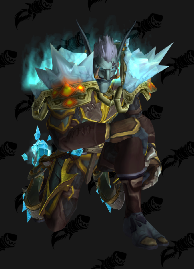 只爱幻化63赞达拉萨满幻化精致的高冷冰巨魔