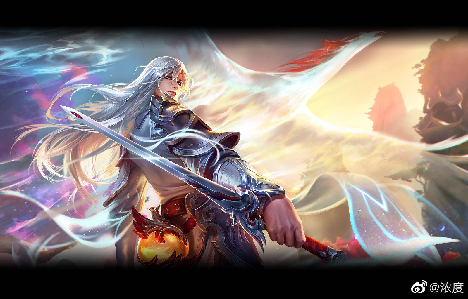 李白凤求凰新原画附脸部动图对比