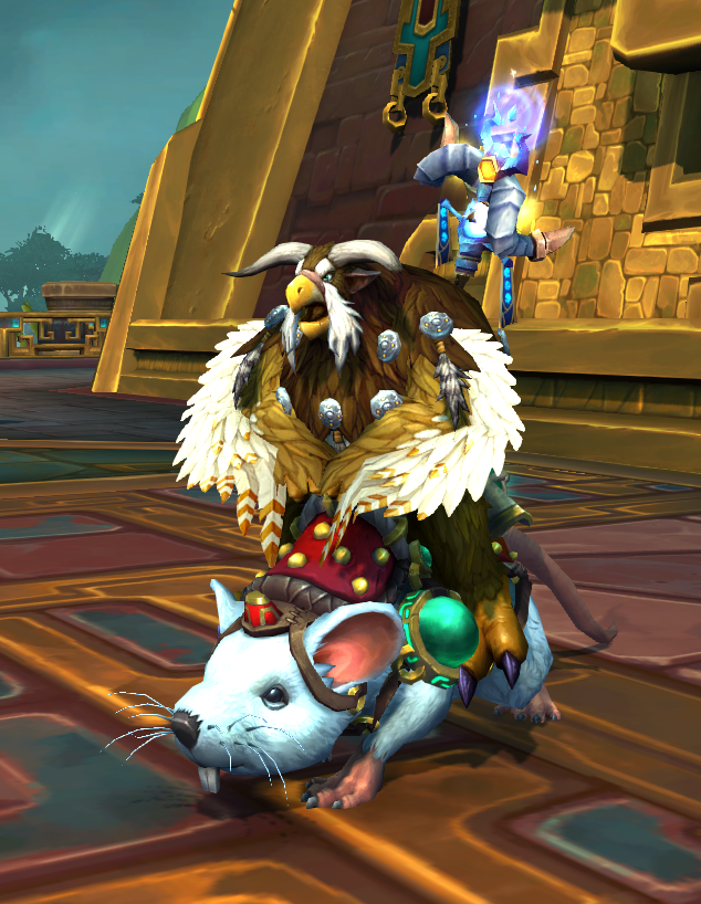 等了这么久没见咕咕骑老鼠,等一个大德鲁伊现身