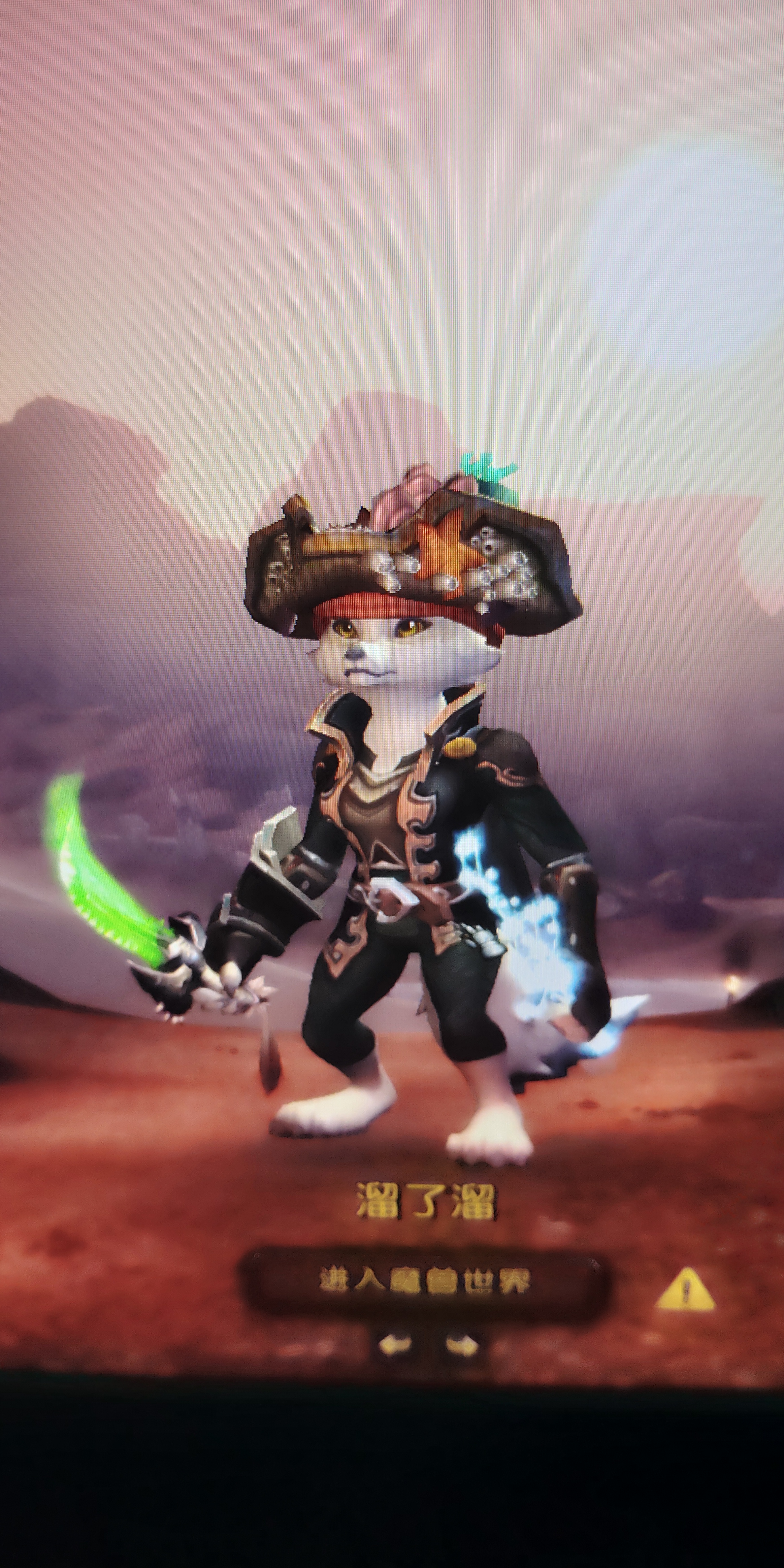 分享狐人皮甲幻化有点像小海豹