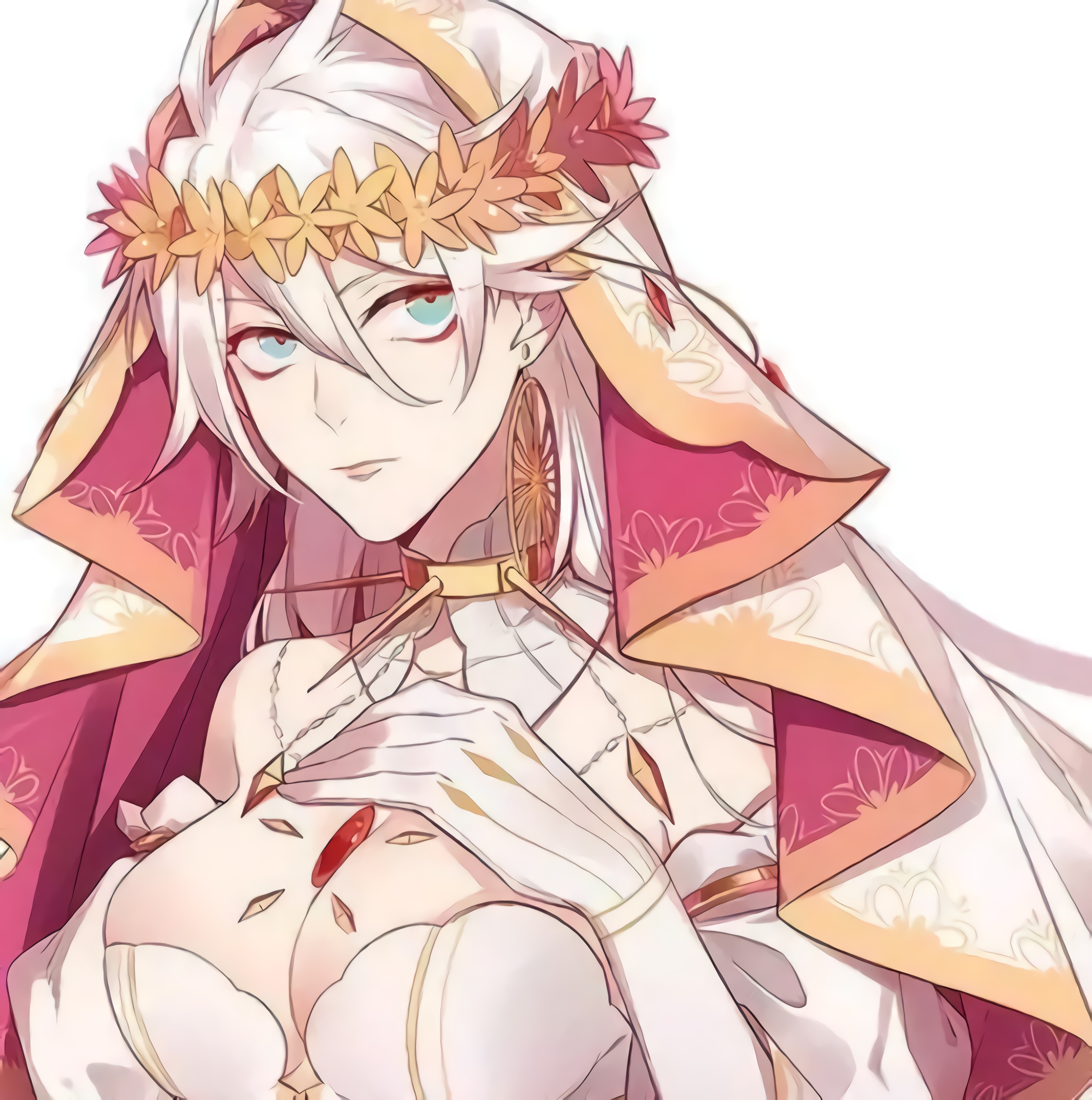 求一些男从者穿花嫁尼禄的衣服或者男从者女装的图片