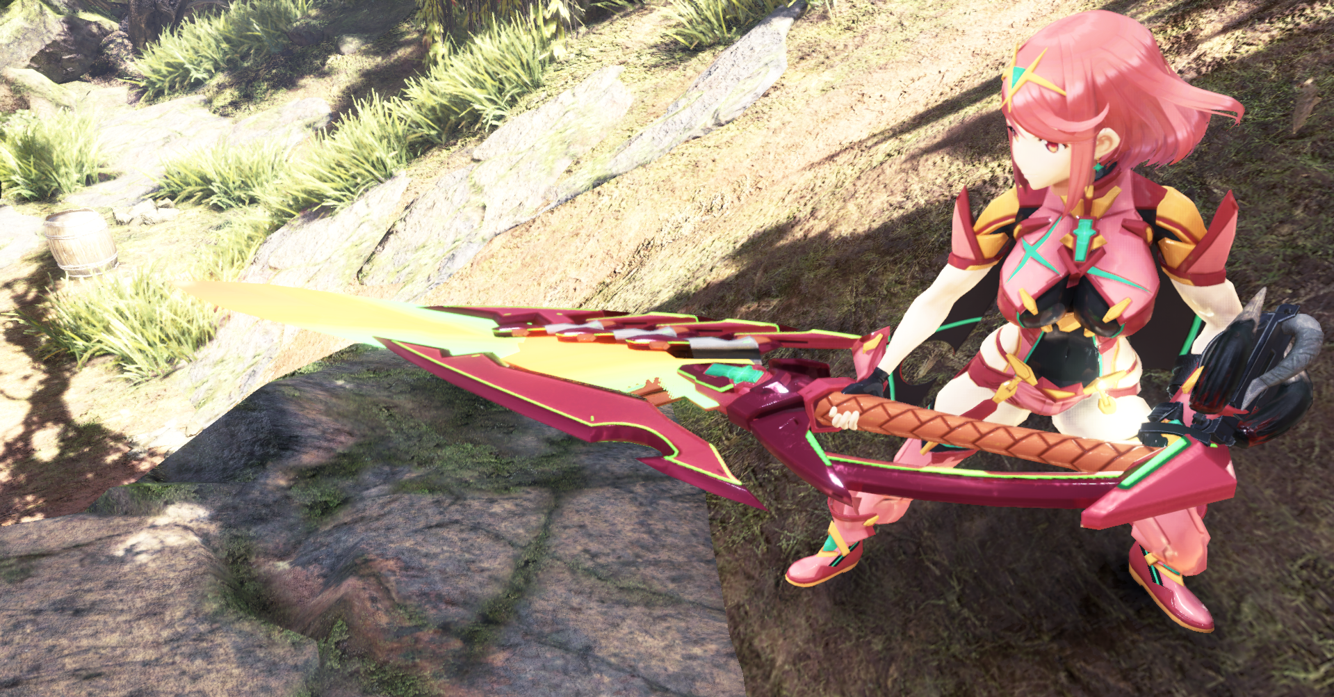 异度之刃2pyra武器防具mod