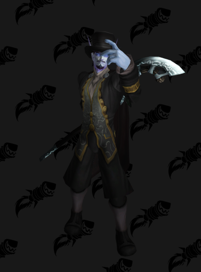 [只爱幻化71]男虚空精灵布甲幻化,礼服手杖,贵族绅士 nga玩家社区