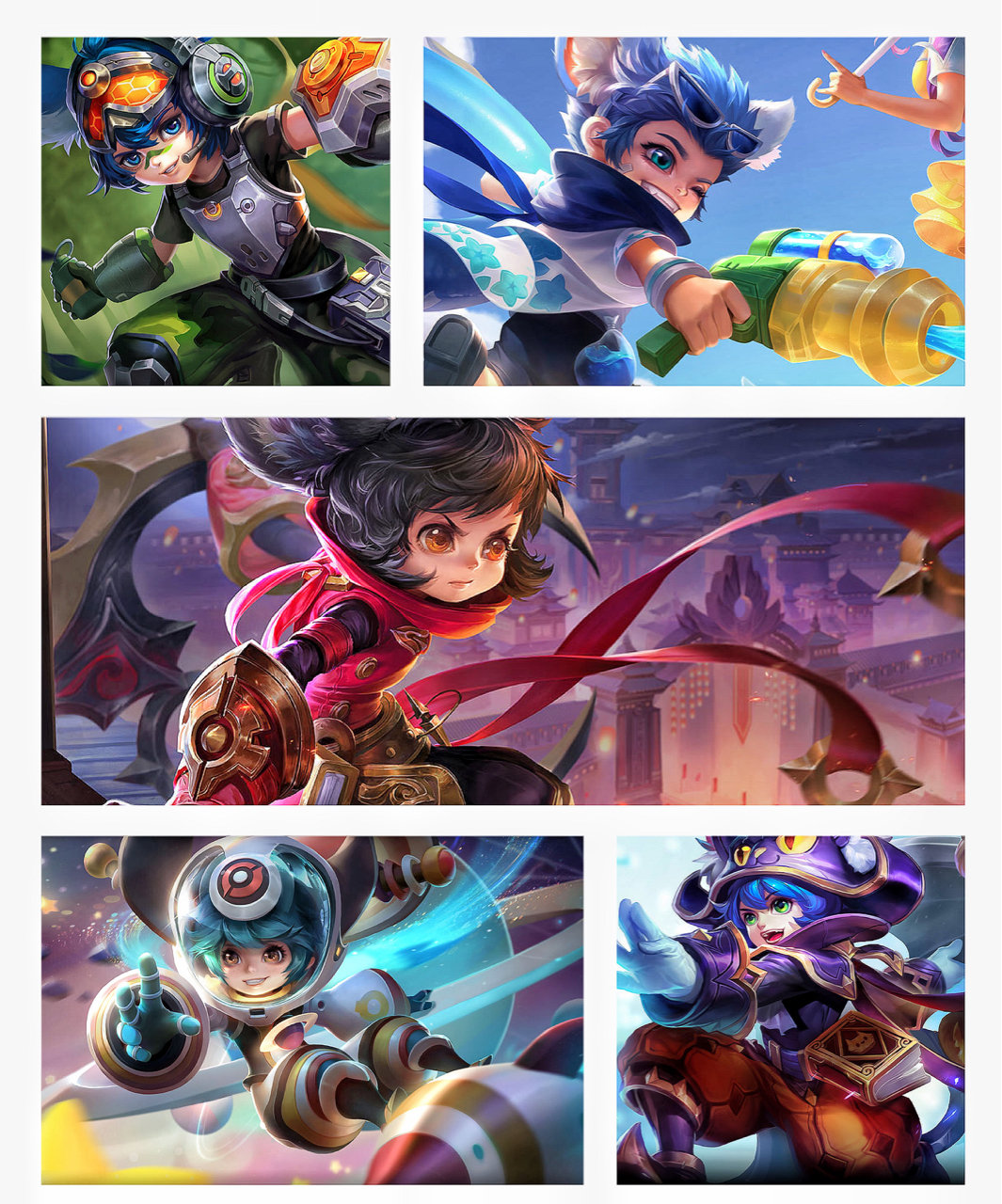 秘密的密探案的探李元芳全皮肤局内特效一览