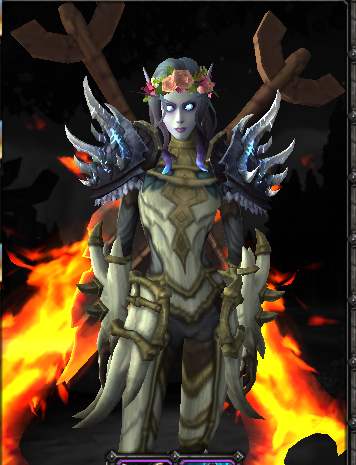 花环配大街货都好看啊(狂暴战幻化)