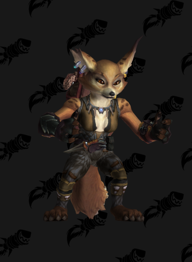 只爱幻化75狐人猎人战士幻化希瓦狐小吼狐白狐荒野猎人狐